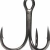 VMC 7547 Hybrid Treble Hook 1X Black Nickel 4 Pack
