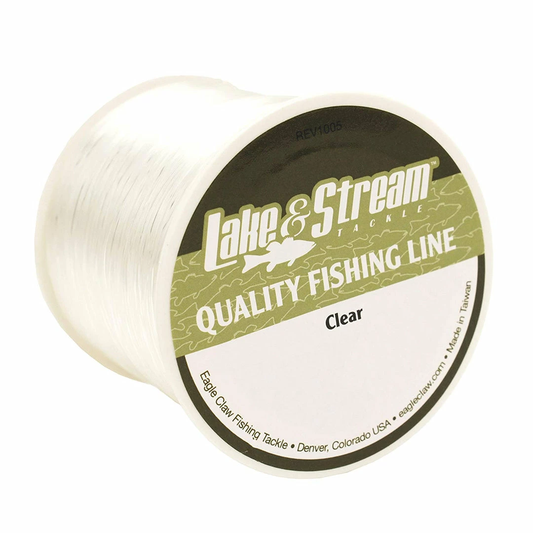 Lake & Stream By Eagle Claw Lake & Stream Clear Monofilament Line 3 Lake & Stream By Eagle Claw Lake & Stream Clear Monofilament Line