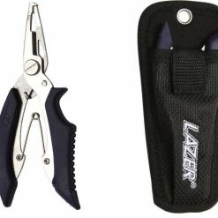 Eagle Claw Lazer Sharp Split Ring Pliers W/ Braid Cutter Accessories