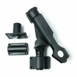 Eagle Claw Boat Rod Holder W/ 3 Adapters Rod Accessories