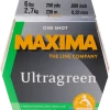 Maxima Ultragreen Copolymer Monofilament One Shot Spools