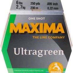 Maxima Ultragreen Copolymer Monofilament One Shot Spools