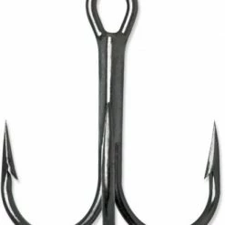 VMC 9650 Round Bend Treble Hook 1X Black Nickel Tackle