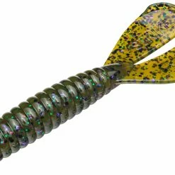 Strike King Twin Tail Rage Menace 4 Inch Soft Plastic Grub 8 Pack Baits