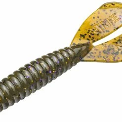 Strike King Twin Tail Rage Menace 4 Inch Soft Plastic Grub 8 Pack Baits