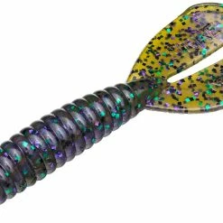 Strike King Twin Tail Rage Menace 4 Inch Soft Plastic Grub 8 Pack Baits