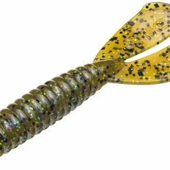 Strike King Twin Tail Rage Menace 4 Inch Soft Plastic Grub 8 Pack Baits
