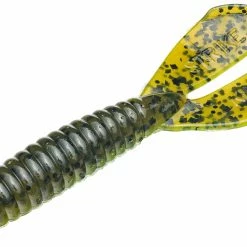 Strike King Twin Tail Rage Menace 4 Inch Soft Plastic Grub 8 Pack Baits