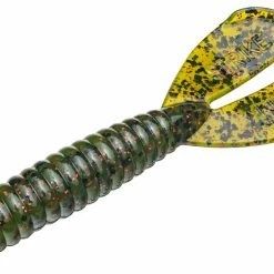 Strike King Twin Tail Rage Menace 4 Inch Soft Plastic Grub 8 Pack Baits