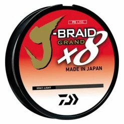 Daiwa J-Braid Grand X8 Gray Light Braided Line