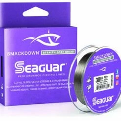 Seaguar Smackdown Braid 150 Yards Stealth Gray Line 15 Seaguar Smackdown Braid 150 Yards Stealth Gray Line