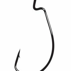 Gamakatsu Black EWG Offset Worm Hook Tackle