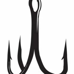 Gamakatsu 4X Strong Treble Hook Tackle