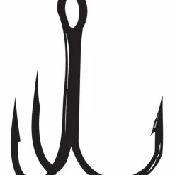 Gamakatsu Treble 23 Magic Eye 2X Strong Treble Hook 4 Pack Tackle