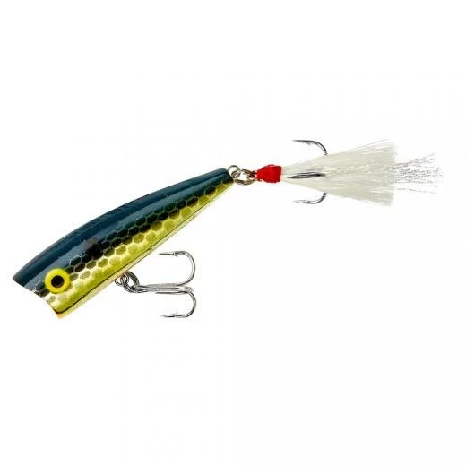 Baits Rebel Pop-R Topwater Popper 15 Baits Rebel Pop-R Topwater Popper