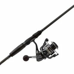 Sale Team Lew's Custom Black Speed Spin HM50 Spinning Combo W/ Winn Grips