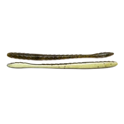 Googan Baits Slim Shake 6 Inch Soft Plastic Finesse Worm 9 Pack