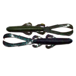Googan Baits Trench Hawg 6 Inch Soft Plastic Creature Bait 7 Pack
