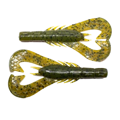 Googan Baits Krackin' Craw 4 Inch Soft Plastic Craw 7 Pack