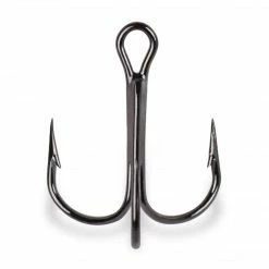 Mustad 35647 Round Bend Treble Hook Tackle
