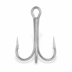 Tackle Mustad 3565 DuraSteel O'Shaughnessy Treble Hook 2X Strong