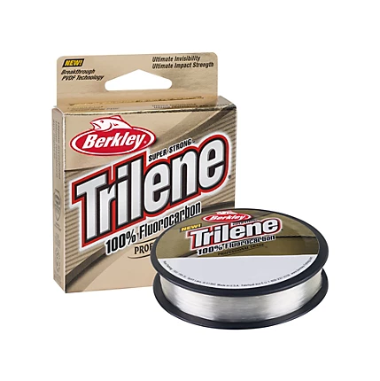 Line Berkley Trilene 100% Fluorocarbon Professional Grade Clear 110 Yards 6 Line Berkley Trilene 100% Fluorocarbon Professional Grade Clear 110 Yards
