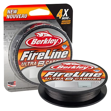 Berkley FireLine Ultra 8 Smoke Braided Superline 16 Berkley FireLine Ultra 8 Smoke Braided Superline