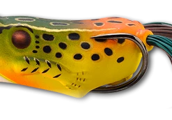 LIVETARGET Popper Frog Hollow Body Topwater Frog