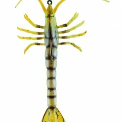 Savage Gear Tpe 3D Shrimp W/ Exposed Hook 4 Inch Soft Plastic Creature Baits