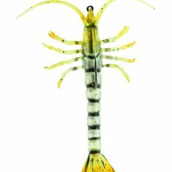 Savage Gear Tpe 3D Shrimp W/ Exposed Hook 4 Inch Soft Plastic Creature Baits