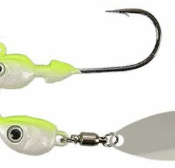 Gambler Meano Shad Spin Double Head Underspin Jig Tackle