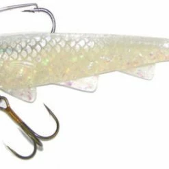 Reaction Strike Shimmy Shad 6 Inch Paddle Tail Soft Body Swimbait Baits