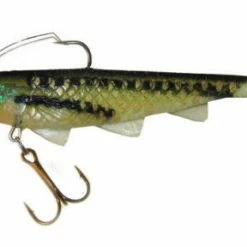 Reaction Strike Shimmy Shad 6 Inch Paddle Tail Soft Body Swimbait Baits