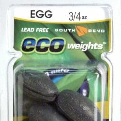 South Bend Tackle Eco Biodegradable 3/4 Oz. Egg Sinkers