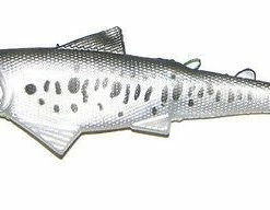 Baits Reaction Strike Killer B 6 1/2 Inch Soft Paddle Tail Swimbait