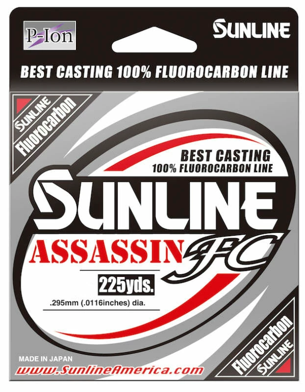 Sunline Assassin Fc Fluorocarbon 225 Yards 3 Sunline Assassin Fc Fluorocarbon 225 Yards