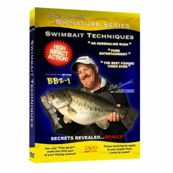 SPRO Bill Siemantel Advanced Swimbait Techniques Dvd 3 SPRO Bill Siemantel Advanced Swimbait Techniques Dvd