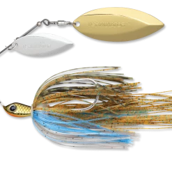 Terminator Stainless Pulse Skirt Spinnerbait Double Willow 3/8 Oz.
