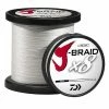 Daiwa J-Braid X8 Braided Line 550 Yards White