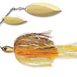 Baits Terminator Stainless Pulse Skirt Spinnerbait Double Willow 1/4 Oz.