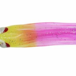 Yo-Zuri Octopus Skirt 4 1/4 Inch W/ Holed Head Red Eye Baits