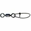 P-Line Single Rolling Barrel Swivel With Cross Lock Snap Tackle