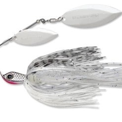 Baits Terminator Stainless Pulse Skirt Spinnerbait Double Willow 1/2 Oz.