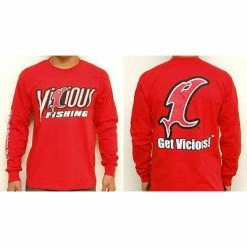 Vicious Fishing Long Sleeve T-Shirts Apparel