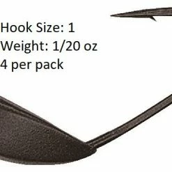 Hayabusa Little Shaker V-Bend Weighted Wacky Hook Tackle