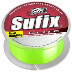 Line Sufix Elite Monofilament Hi-Vis Yellow 330 Yards