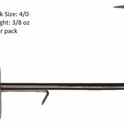 Hayabusa Power Delta Weighted Swimbait Hook With Wire Bait Keeper