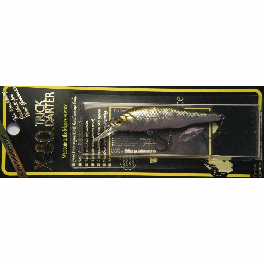 Baits Megabass Trick Darter X-80 Jerkbait 7 Baits Megabass Trick Darter X-80 Jerkbait