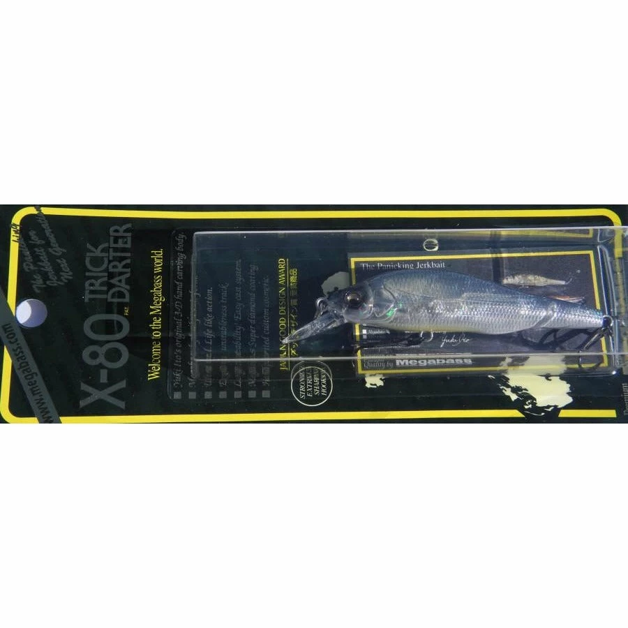 Baits Megabass Trick Darter X-80 Jerkbait 12 Baits Megabass Trick Darter X-80 Jerkbait