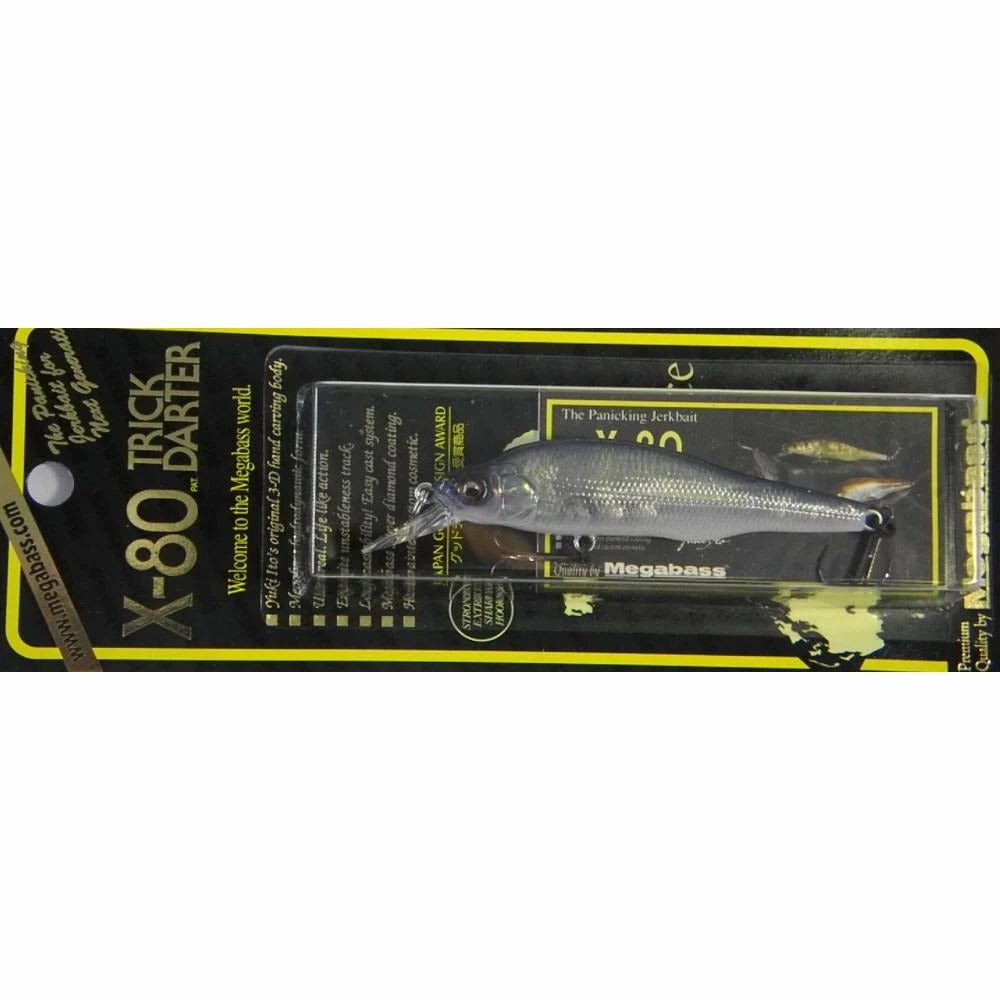 Baits Megabass Trick Darter X-80 Jerkbait 11 Baits Megabass Trick Darter X-80 Jerkbait